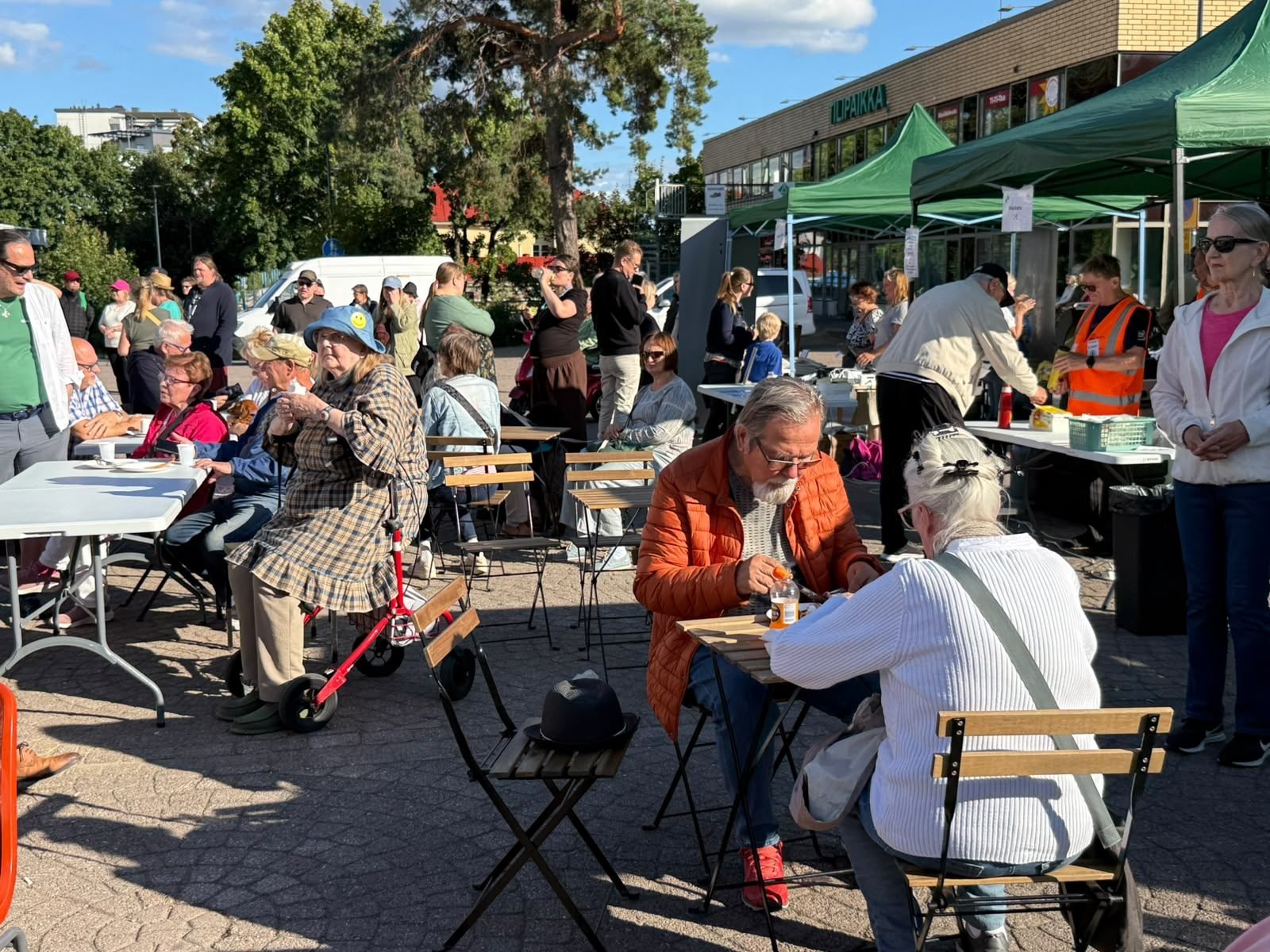 The Valofestarit Gospel Festival at Nummela Town Square
